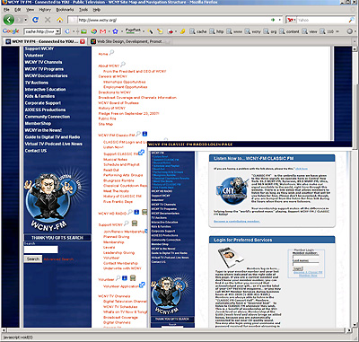 web page preview before visit
